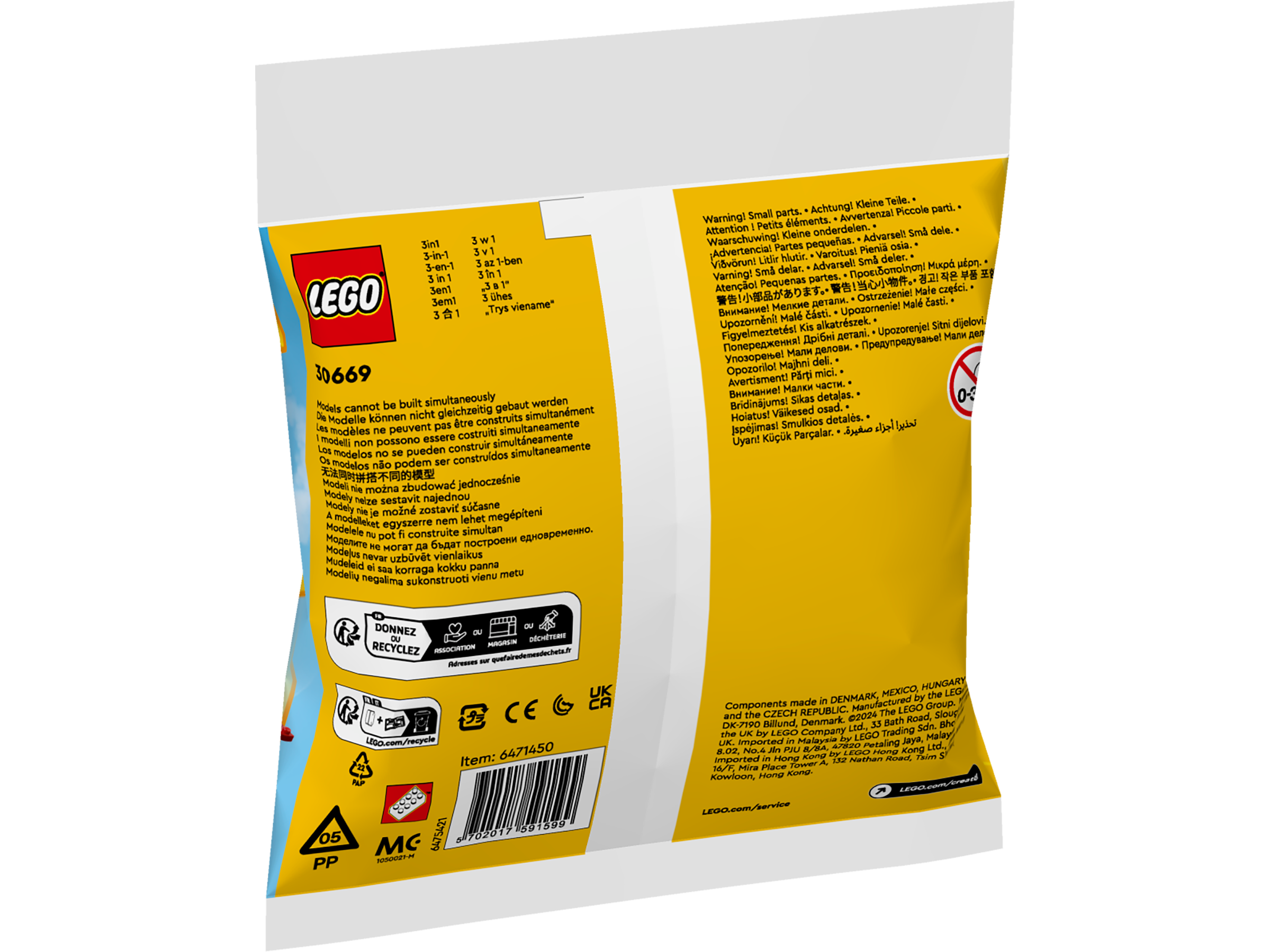 LEGO Creator 30669 Legendärer roter Flieger Polybag