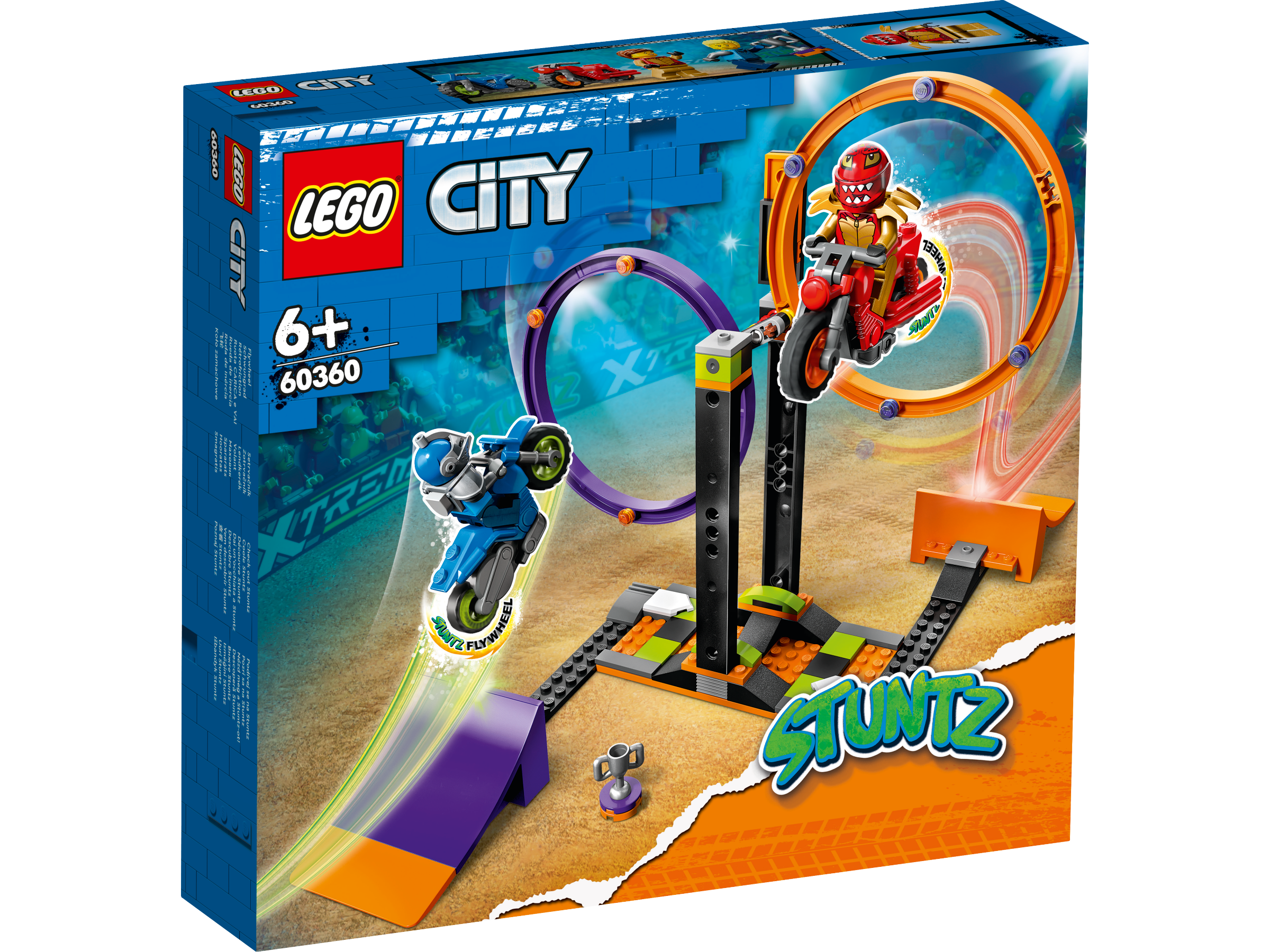LEGO® City 60360 Kreisende Reifen-Challenge