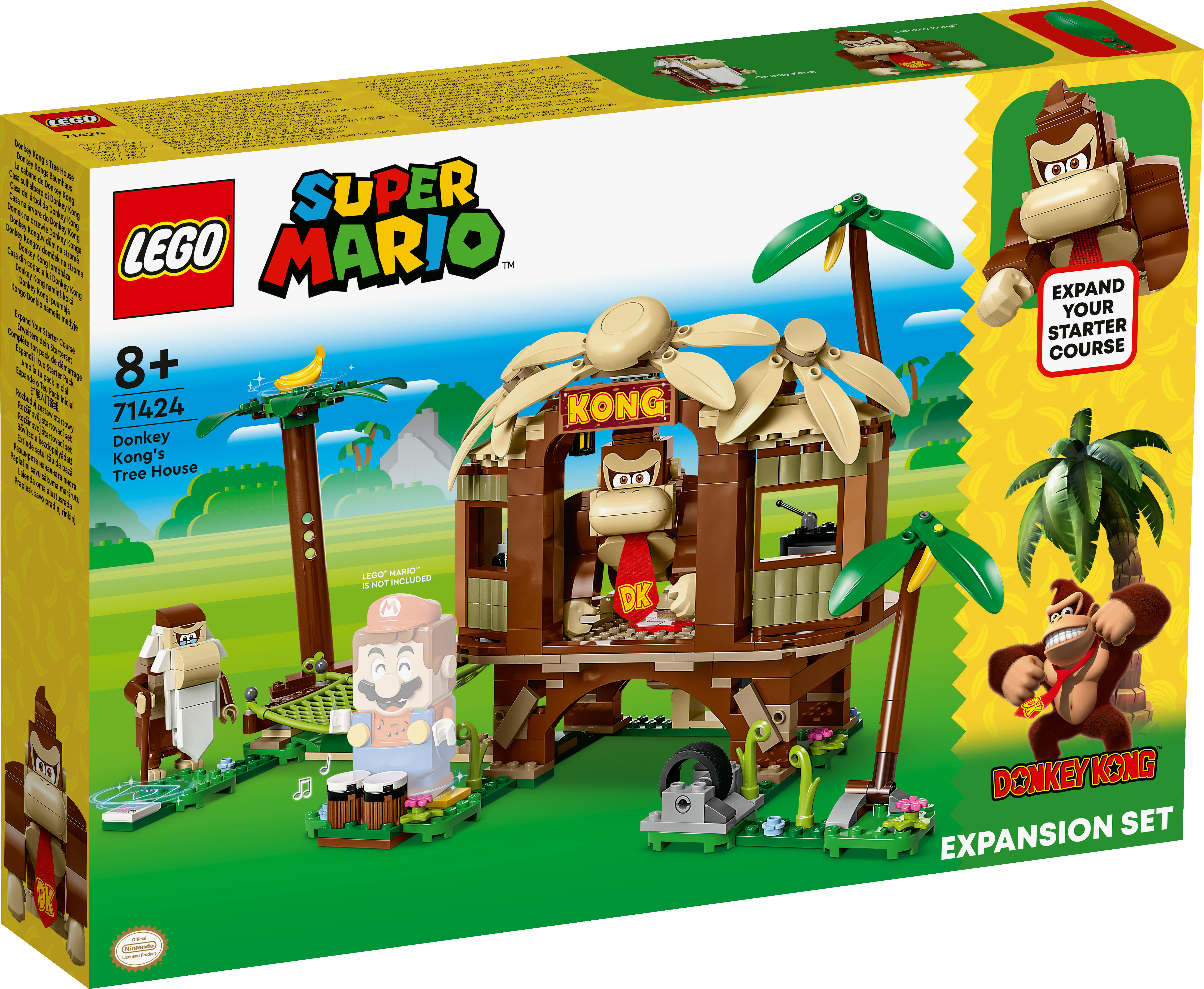 LEGO Super Mario 71424 Donkey Kongs Baumhaus Erweiterungsset